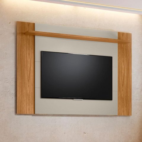 Painel TV Tulum 180cm Nature Off White para Sala