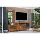 Ver imagem 1 de Estante Home Theater Frizz Plus com Rodízios Fendi Naturale - Madetec