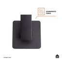 Ver imagem 6 de Acabamento de Misturador Monocomando para Chuveiro Quadrado Purangi Pingoo.casa - Preto