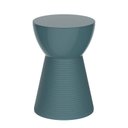 Ver imagem 5 de Conjunto Mesa Redonda 60x82cm 3 Banquetas Fit Grifit Azul/Lazuli