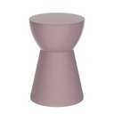 Ver imagem 5 de Conjunto Mesa Redonda 60x82cm 3 Banquetas Fit Grifit Rosa/Calla Rose