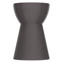 Ver imagem 6 de Conjunto Mesa Redonda 60x82cm 3 Banquetas Fit Grifit Cinza/Mushroom