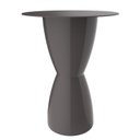 Ver imagem 4 de Conjunto Mesa Redonda 60x82cm 3 Banquetas Fit Grifit Cinza/Mushroom