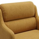 Ver mais imagens de Poltrona Decorativa Madri Pes Madeira Linho Color Trend Tca 219 Moll