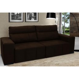 Sofá Atlanta 3 Lugares Retrátil e Reclinável JW - 1