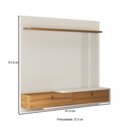Ver imagem 4 de Painel para Tv até 65 Polegadas Carmo 2 Portas Freijó Trend/off White - Pnr Móveis