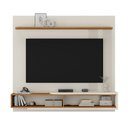 Ver imagem 2 de Painel para Tv até 65 Polegadas Carmo 2 Portas Freijó Trend/off White - Pnr Móveis