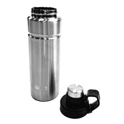Garrafa Térmica Icarus Azteq - Modelo Ergonômico - Prata - 3