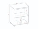 Ver imagem 4 de Balcão de Cozinha para Cooktop 5 Bocas e Nicho para Forno Slim Branco