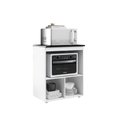Ver imagem 3 de Balcão de Cozinha para Cooktop 5 Bocas e Nicho para Forno Slim Branco