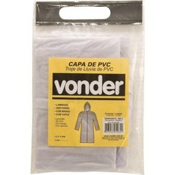 Capa de Chuva Pvc Laminado S/ Forro G Incolor Ca11040 Vonder - 2