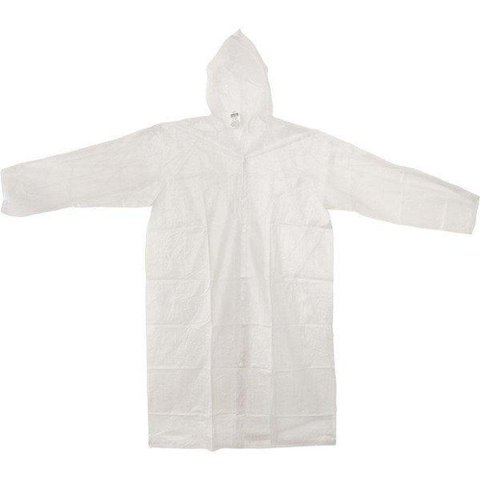 Capa de Chuva Pvc Laminado S/ Forro G Incolor Ca11040 Vonder