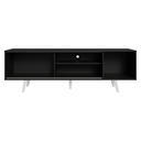 Ver imagem 7 de Rack para TV até 80 Polegadas 160cm com Pés Preto/Branco Torino Madesa