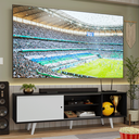 Ver imagem 1 de Rack para TV até 80 Polegadas 160cm com Pés Preto/Branco Torino Madesa