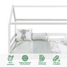Cama Montessoriana Madeira Maciça Casa com Estrado Fina IDIMEX Camas Casa - 9