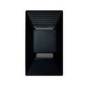 Ver imagem 1 de Arandela Cairo 2 Fachos Soquete G9 Preta - Plaslumi, Opção: Preto