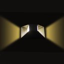 Ver imagem 3 de Arandela Cairo 2 Fachos Soquete G9 Preta - Plaslumi, Opção: Preto