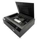 Ver imagem 1 de Cofre Digital Eletrônico e Leitor Biométrico P/ Armas Curtas:preto