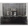 Kit C/8 Estrados Piso Palete Plastico Preto 1 Metro por Kit - Preto - 1