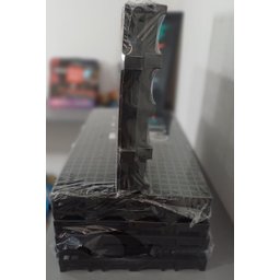 Kit C/8 Estrados Piso Palete Plastico Preto 1 Metro por Kit - Preto - 5