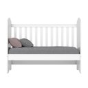 Ver imagem 7 de Berço Mini-cama Quarto Bebê 2 em 1 - Bala de Menta - Branco