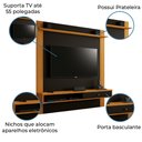 Ver imagem 2 de Painel Para TV Até 55 Polegadas 1,55m Condor Cedro / Preto