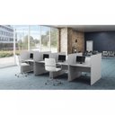 Ver imagem 3 de Mesa Estação de Atendimento Dupla Maxxi Branco