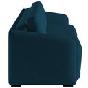 Ver imagem 6 de Sofá Cama Casal para Sala 236cm Polska K04 Veludo Azul - Mpozenato