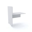 Ver imagem 1 de Complemento para Mesa Estação de Atendimento Simples Maxxi Cinza