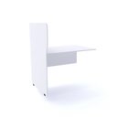 Ver imagem 1 de Complemento de Mesa Estação de Atendimento Maxxi Branco