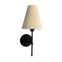 Ver imagem 6 de Kit 2 Arandelas de Parede Clássica com Interruptor e Cúpula Preto Ref 05 Decoração Casa Sala Quarto