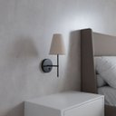 Ver imagem 3 de Kit 2 Arandelas de Parede Clássica com Interruptor e Cúpula Preto Ref 05 Decoração Casa Sala Quarto