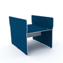 Ver imagem 1 de Mesa Estação de Atendimento Dupla Maxxi Azul