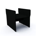 Ver imagem 1 de Mesa Estação de Atendimento Dupla EADI05 Preto