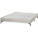 Ver imagem 2 de Base Cama Box Orgânica Japonesa Montreal para Colchão Casal 138x188 Bouclê Bege Claro