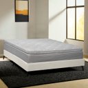 Ver imagem 1 de Base Cama Box Orgânica Japonesa Montreal para Colchão Casal 138x188 Bouclê Bege Claro