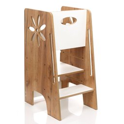 Torre de Aprendizagem Banqueta de Cozinha Montessori - 2