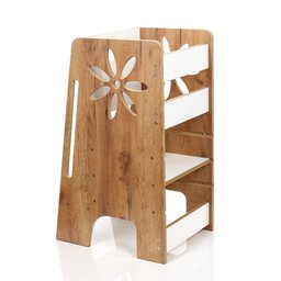 Torre de Aprendizagem Banqueta de Cozinha Montessori - 4