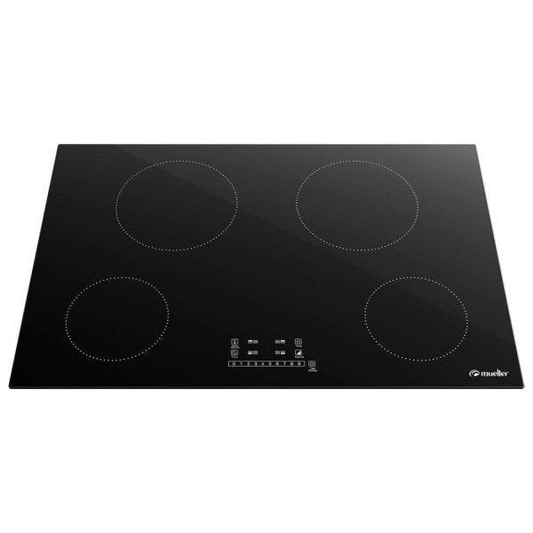 Cooktop de Indução Mueller 4 Bocas com Turbo Total em todas as bocas e Painel Touch Mesa ampla de 77cm MCI024BG1 220V