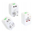 Ver imagem 1 de Adaptador Tomada Universal Internacional Eua Europa Asia - Lukton
