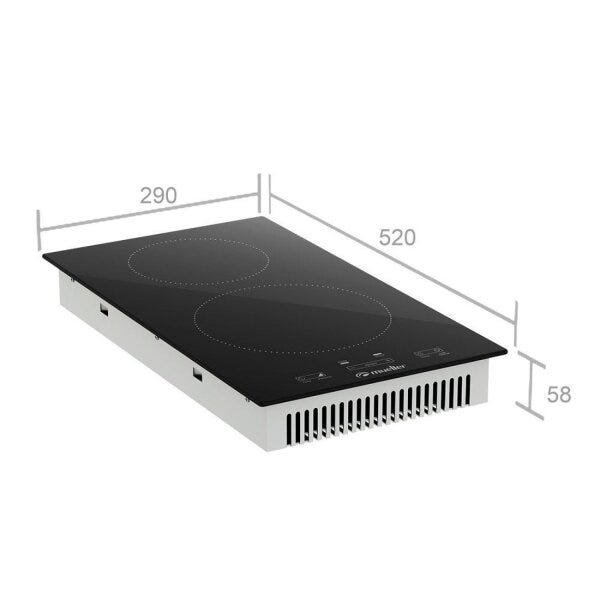 Cooktop 2 Bocas de Indução 220V Mci162Bg1 Mueller Preto - 4