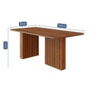Ver imagem 2 de Mesa de Madeira Ester 180 Cm Cinamomo - Cimol