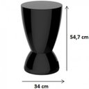 Ver imagem 4 de Banqueta Circular Argo Preto