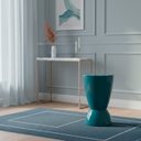 Ver imagem 1 de Banqueta Circular Argo Azul/Lazuli