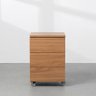 Módulo Contemporâneo 3 Gavetas Louro Freijó - 42,5cm Abra Cadabra - 3