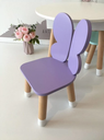 Ver imagem 2 de Conjunto de Mesa Redonda com Duas Cadeiras Infantil Borboleta Léia Mdf