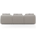 Ver mais imagens de Sofá 4 Lugares com Chaise Direito Sala Living 294cm Arlo F04 Linho Cru Tc-14031 - Lyam Decor