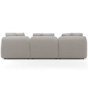 Ver mais imagens de Sofá 4 Lugares com Chaise Direito Sala Living 288cm Arlo F04 Linho Cru - Lyam Decor