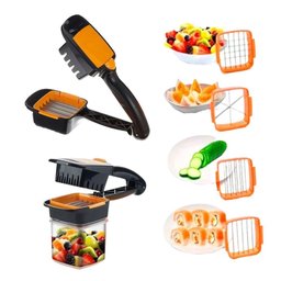 Cortador Fatiador Legumes 5 em 1 Nicer Dicer - 5