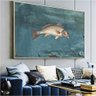 Quadro Pesca Ao Adirondack 1875 Winslow Homer:150x100/BRANCA - 7